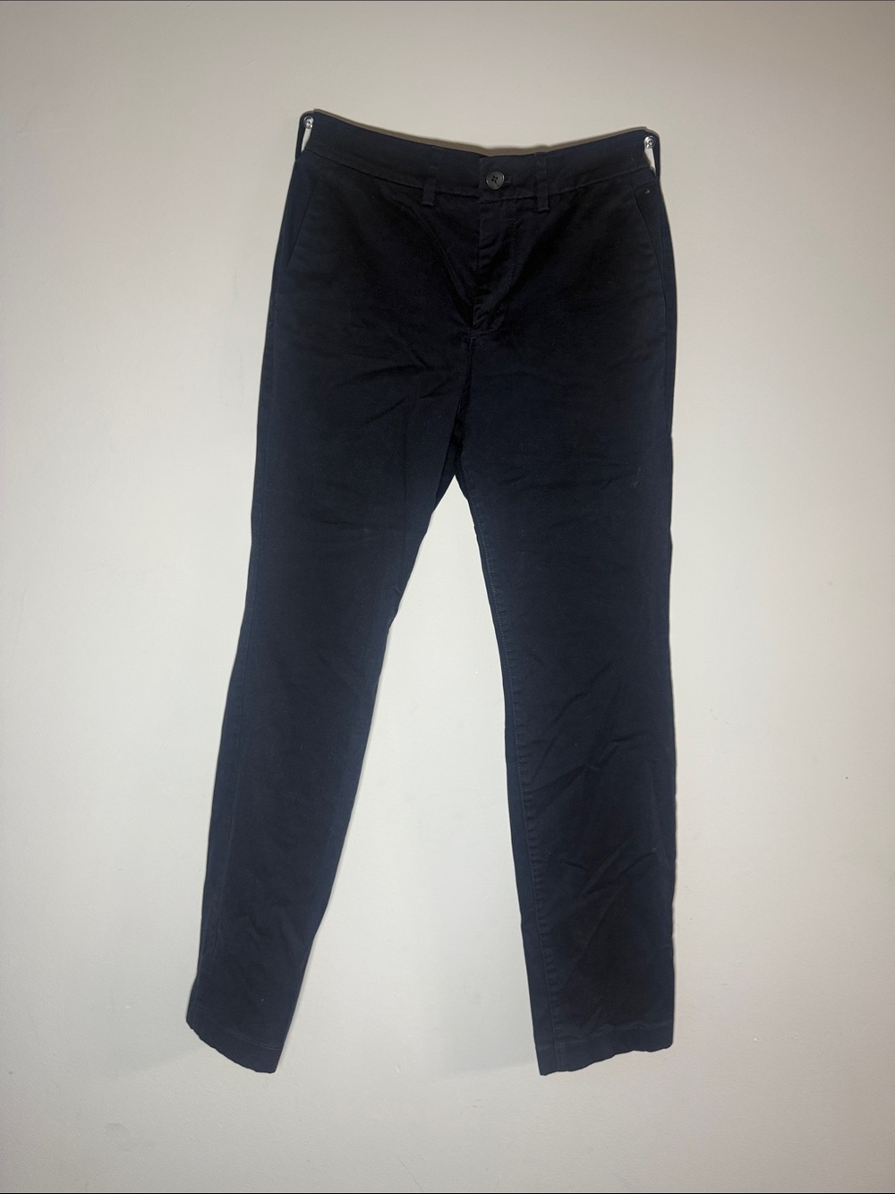 Express Men's Dark Navy Slim Chinos